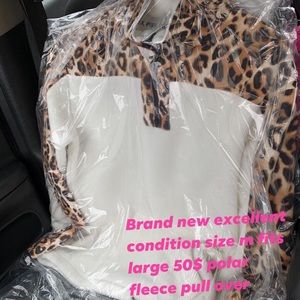 Pull over polar fleece